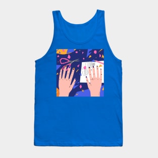 Craftsy hands Tank Top